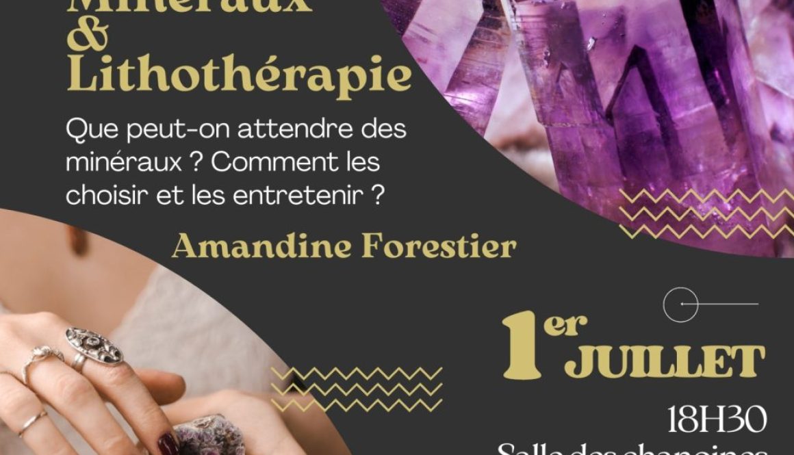 Amandine Forestier Promo Conférence